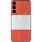 Peru Flag Distressed Galaxy S22 Skin