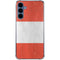 Peru Flag Distressed Galaxy S24 Clear Case