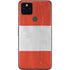 Peru Flag Distressed Google Pixel 5a Skin