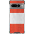 Peru Flag Distressed Google Pixel 7 Pro Clear Case