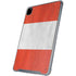 Peru Flag Distressed iPad Pro 12.9in (2020) Clear Case