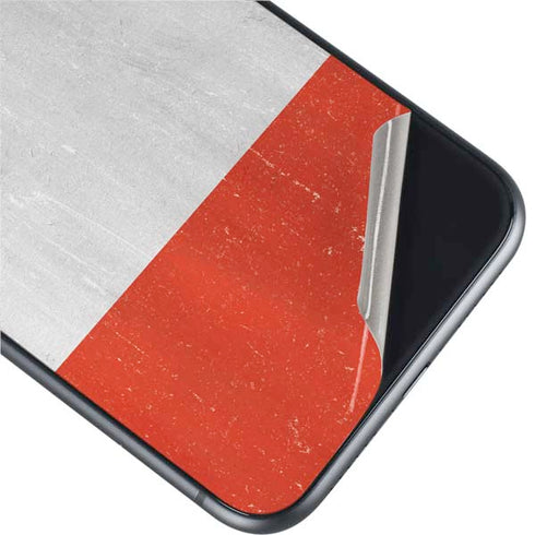Peru Flag Distressed iPhone 11 Skin