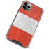 Peru Flag Distressed iPhone 12 Pro Clear Case
