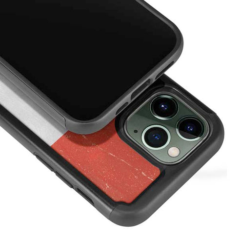 Peru Flag Distressed iPhone 13 Pro Cargo Case