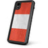 Peru Flag Distressed iPhone XR Waterproof Case