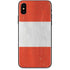 Peru Flag Distressed iPhone XS Skin