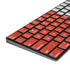 Peru Flag Distressed Magic Keyboard with Numeric Keypad Skin