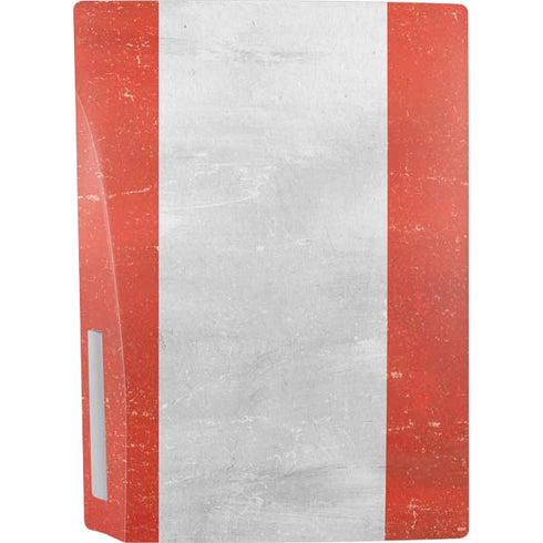 Peru Flag Distressed PS5 Bundle Skin