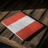 Peru Flag Distressed Surface Laptop 2 Skin