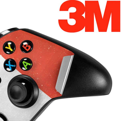 Peru Flag Distressed Xbox One S Controller Skin