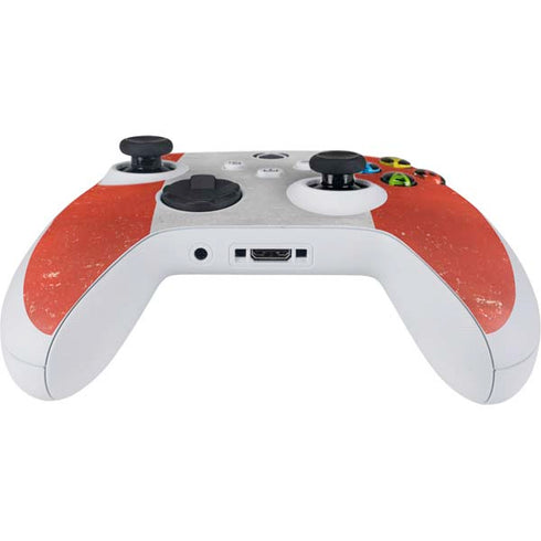 Peru Flag Distressed Xbox Series S Controller Skin
