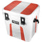 Peru Flag Distressed YETI Roadie 24 Hard Cooler Skin