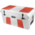 Peru Flag Distressed YETI Tundra 65 Hard Cooler Skin