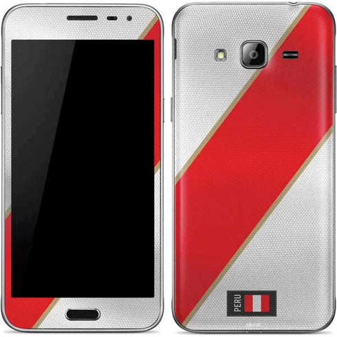 Peru Soccer Flag Galaxy J3 Skin