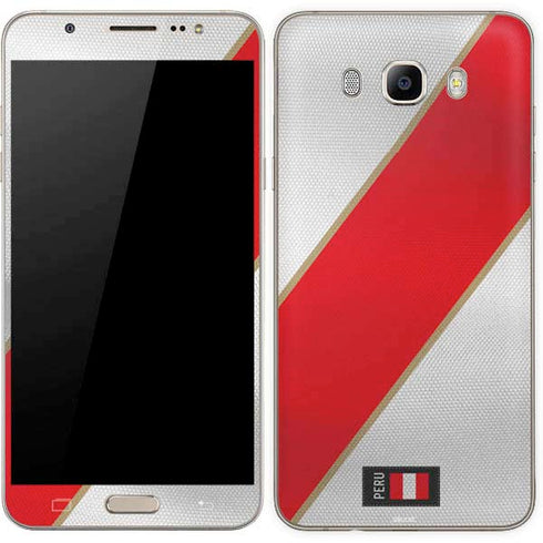 Peru Soccer Flag Galaxy J7 Skin