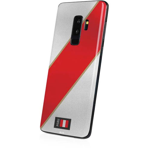 Peru Soccer Flag Galaxy S9 Plus Skin