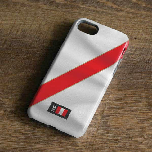 Peru Soccer Flag iPhone 7 Pro Case