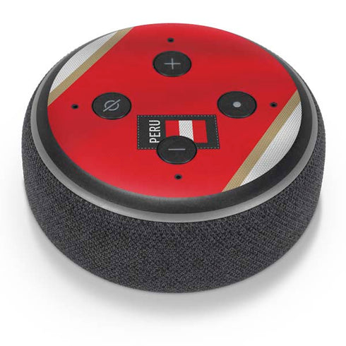 Peru Soccer Flag Amazon Echo Dot Skin