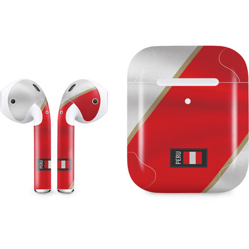 Peru Soccer Flag Apple AirPods 2 Skin