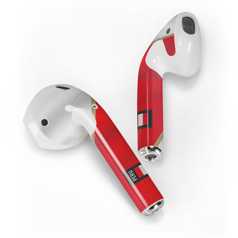 Peru Soccer Flag Apple AirPods 2 Skin