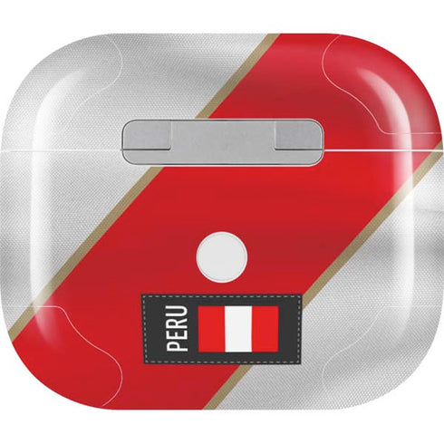 Peru Soccer Flag Apple AirPods (3rd Gen 2021) Skin