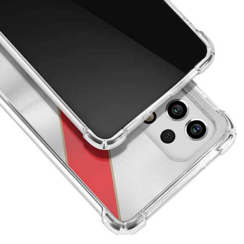 Peru Soccer Flag Galaxy A33 5G Clear Case