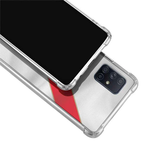 Peru Soccer Flag Galaxy A51 5G Clear Case