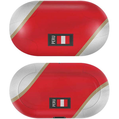 Peru Soccer Flag Galaxy Buds Skin
