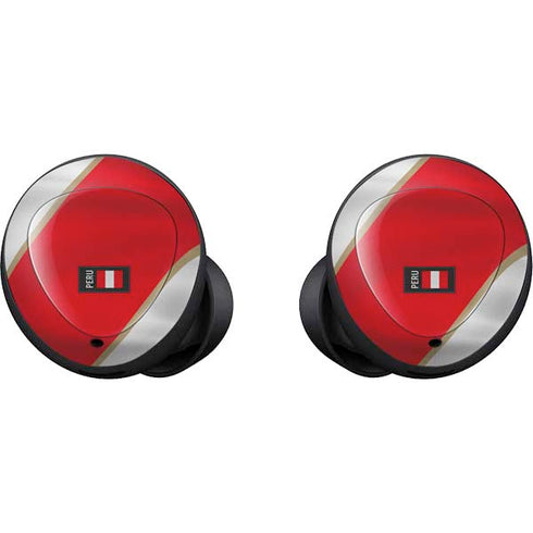 Peru Soccer Flag Galaxy Buds Skin