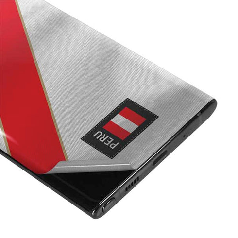 Peru Soccer Flag Galaxy Note 10 Skin