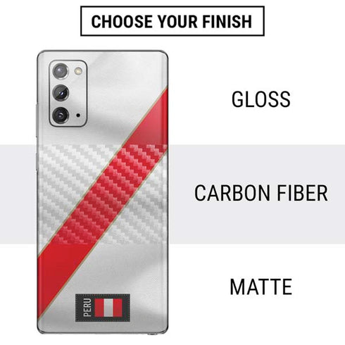 Peru Soccer Flag Galaxy Note20 5G Skin