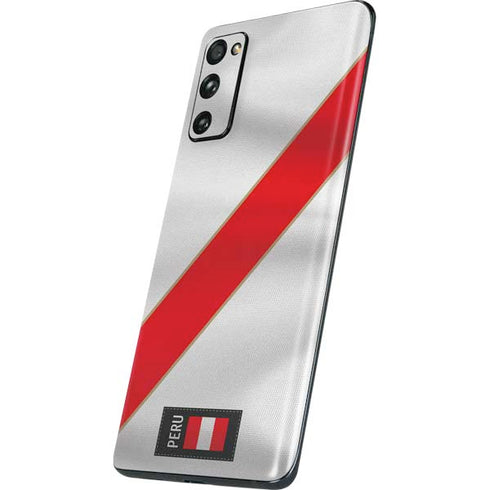 Peru Soccer Flag Galaxy S20 Fan Edition Skin