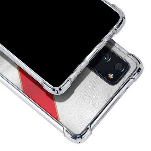 Peru Soccer Flag Galaxy S20 FE Clear Case