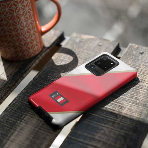 Peru Soccer Flag Galaxy S20 Ultra 5G Pro Case