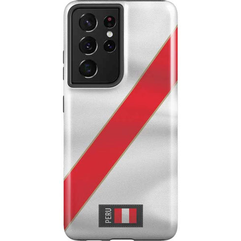 Peru Soccer Flag Galaxy S21 Ultra 5G Pro Case