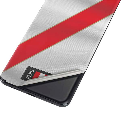 Peru Soccer Flag Galaxy S21 Ultra 5G Skin