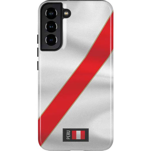 Peru Soccer Flag Galaxy S22 Plus Pro Case