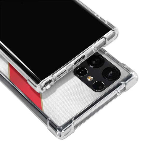 Peru Soccer Flag Galaxy S22 Ultra Clear Case