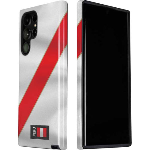 Peru Soccer Flag Galaxy S22 Ultra Pro Case