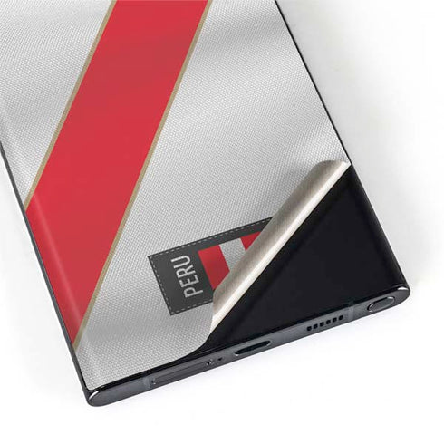 Peru Soccer Flag Galaxy S22 Ultra Skin