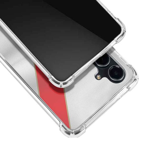 Peru Soccer Flag Galaxy S23 FE Clear Case