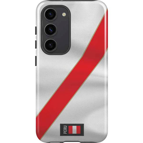Peru Soccer Flag Galaxy S23 Pro Case