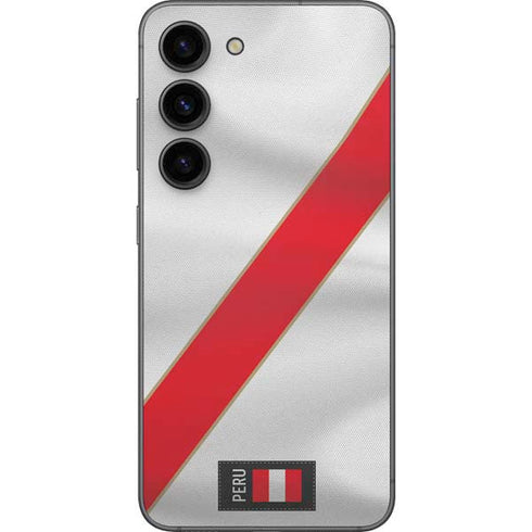Peru Soccer Flag Galaxy S23 Skin