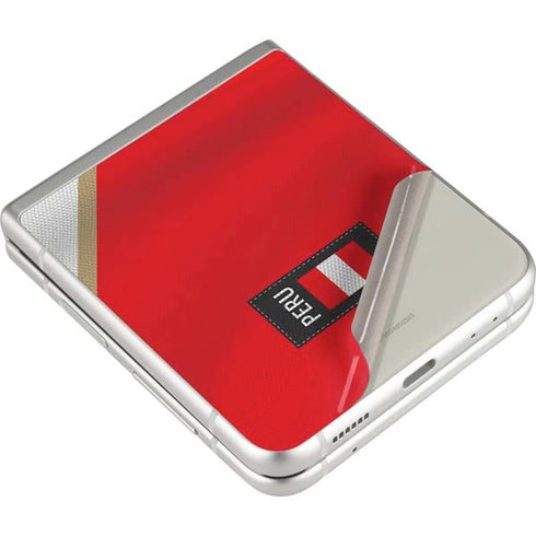 Peru Soccer Flag Galaxy Z Flip3 5G Skin