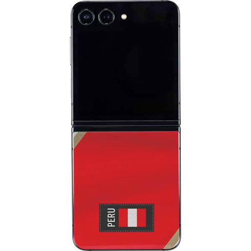 Peru Soccer Flag Galaxy Z Flip5 5G Skin