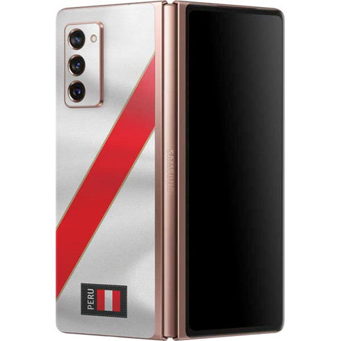 Peru Soccer Flag Galaxy Z Fold2 5G Skin