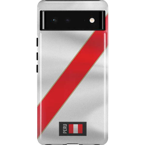Peru Soccer Flag Google Pixel 6 Case