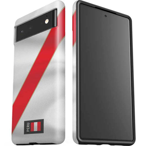 Peru Soccer Flag Google Pixel 6 Case