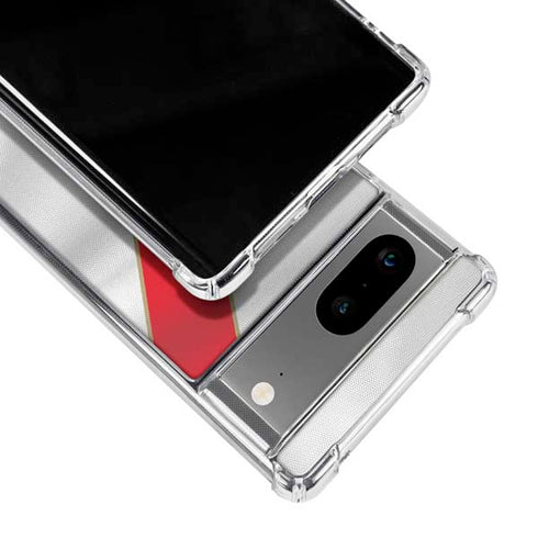 Peru Soccer Flag Google Pixel 8 Clear Case
