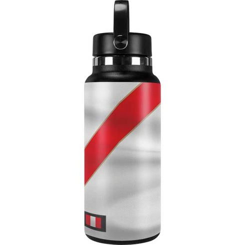 Peru Soccer Flag Hydro Flask 32oz Wide Mouth Skin